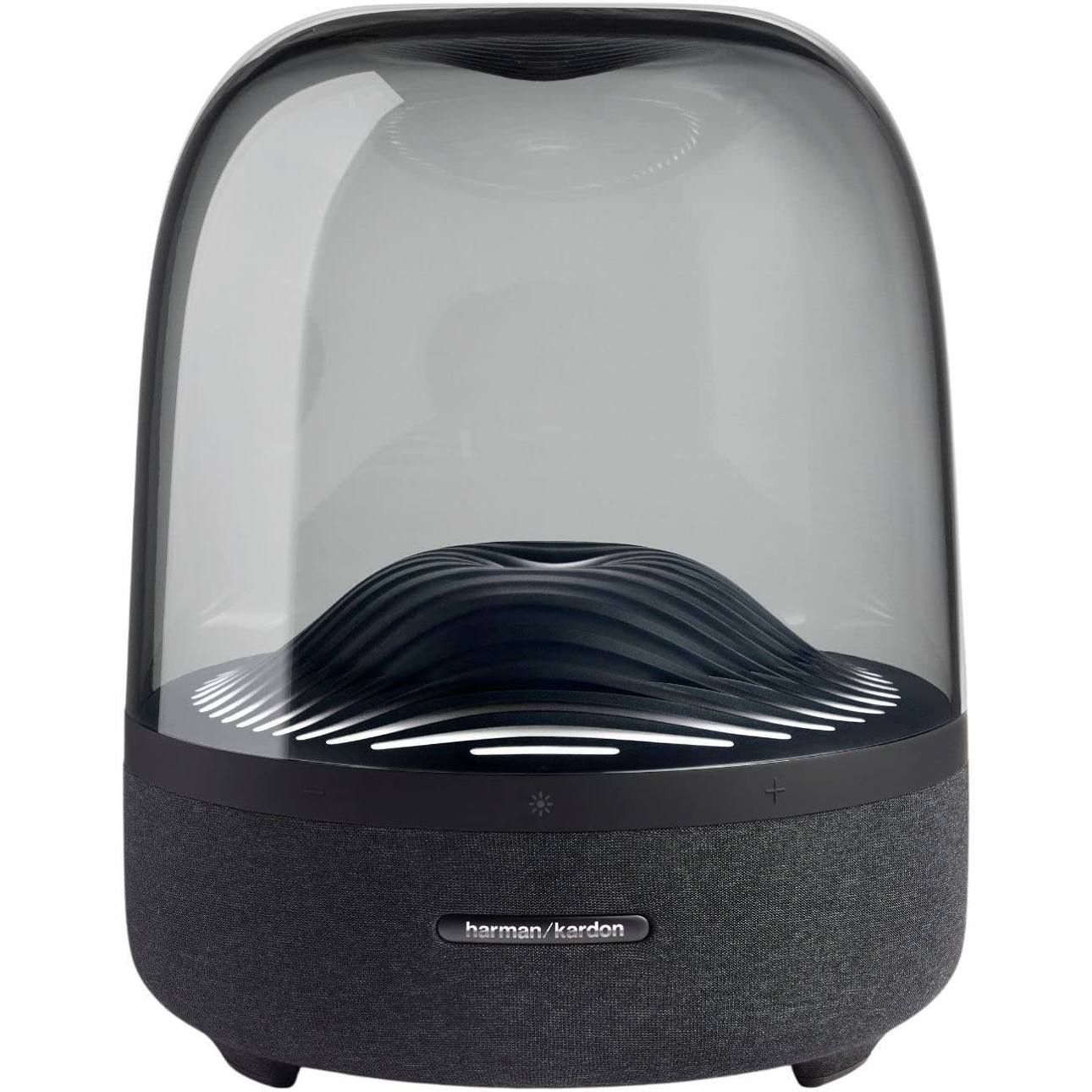 Harman Kardon Aura Studio 3 - Elegant, BT Wireless Speaker with Premium Design and Ambient Lighting