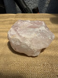 Rose Quartz Candle Holder