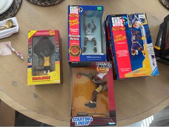Lakers Shaq Figure Lot Starting Lineup Mcfarlane