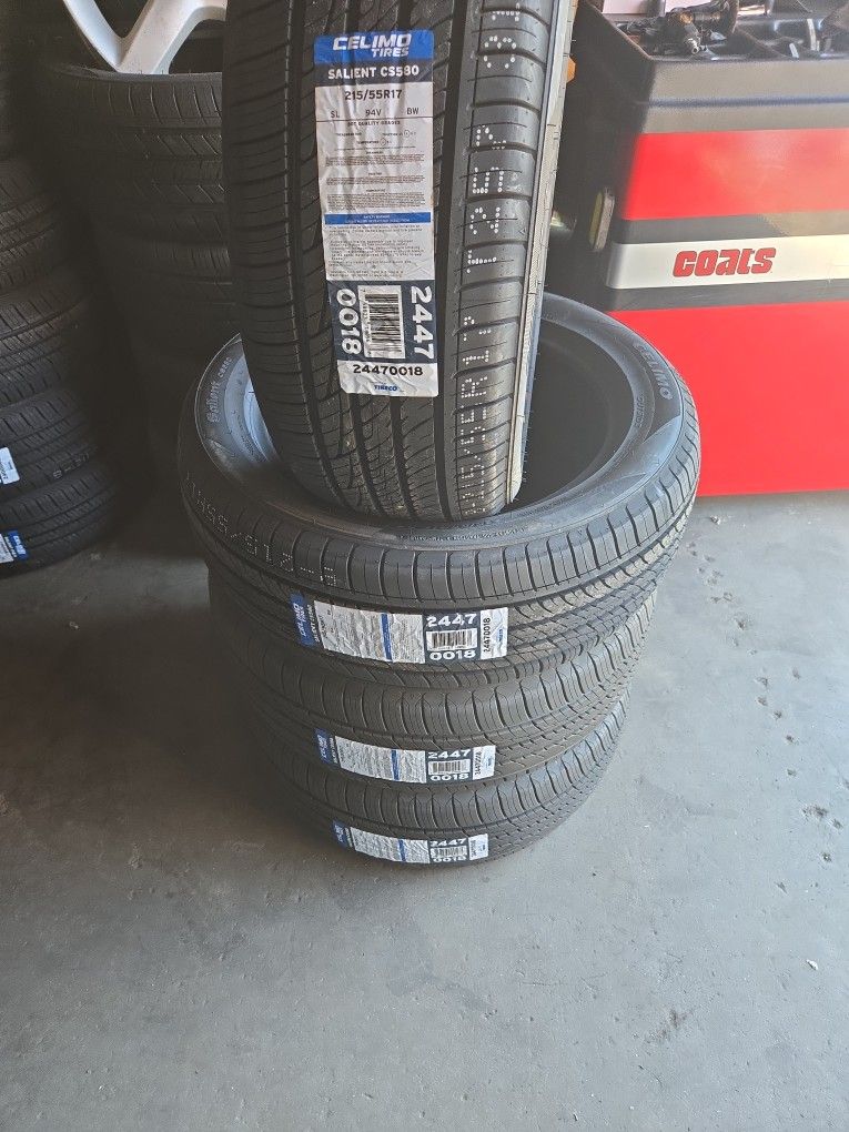 215/55/17 All 4 Tires New Installation And Balance