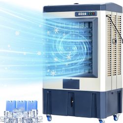 New in store! 41" Swamp Cooler, 4800 CFM Evaporative Air Cooler with 10.6 Gallon Water Tank