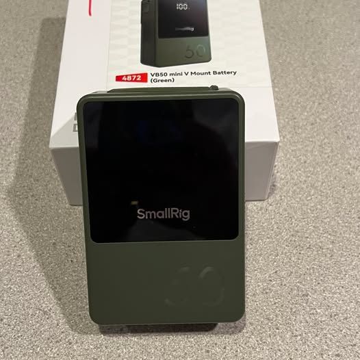 SmallRig VB50 Mini V-Mount Battery (50Wh, Green)