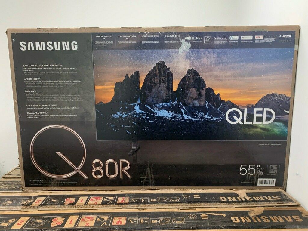 TV Samsung 55", 4k, Q80R, Dynamic Cristal Color, HDR, Excellent
