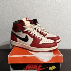 Jordan 1 Lost and Found Chicago Size 9