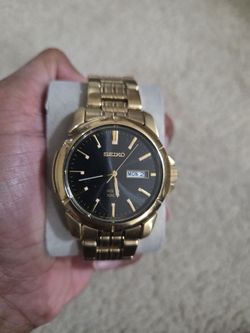 Seiko Solar Day Date men's watch