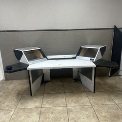 Custom Recording Studio Desk. 
