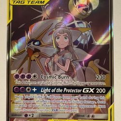 Solgaleo & Lunala GX (Full Art) 216/236 Sm-Cosmic Eclipse Holo