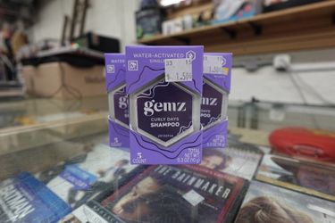5-Count Gemz Curly Days Water-Activated Single-Dose Shampoo