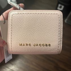 Marc Jacobs Pink Leather Wallet 