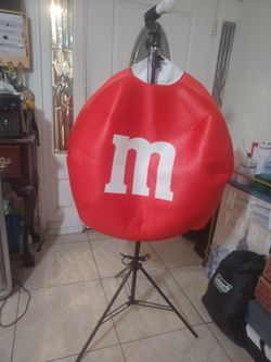 M&M's Red Inflatable Costume Body