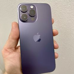FIRM PRICE - iPhone 14 Pro Max 128gb Deep Purple Factory Unlocked Excellent Condition