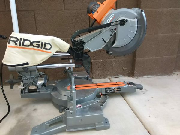 SLIDING MITER SAW 10" RIDGID for Sale in Phoenix, AZ - OfferUp