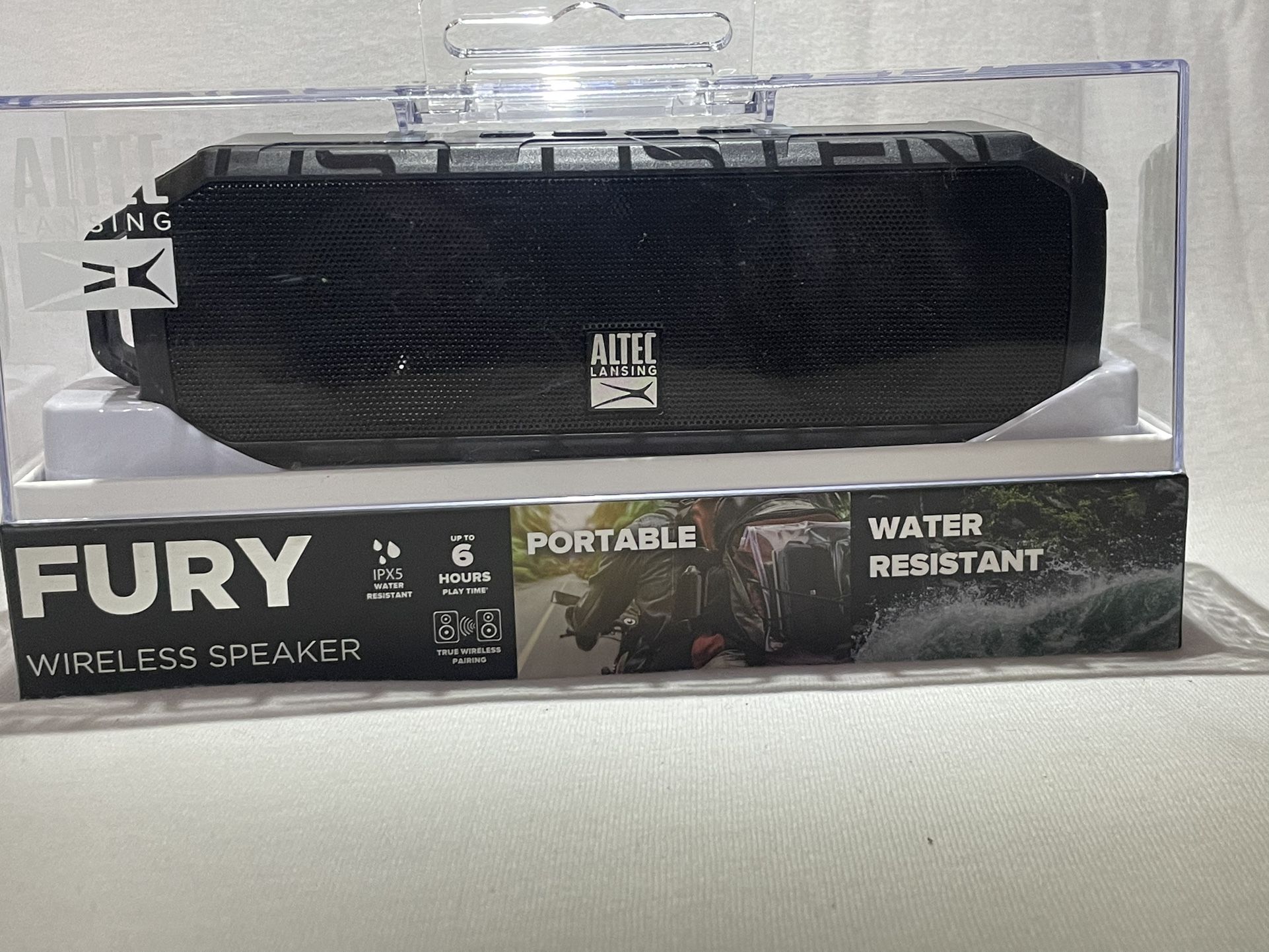 Altec Lansing HydraBlast Waterproof Bluetooth Speaker