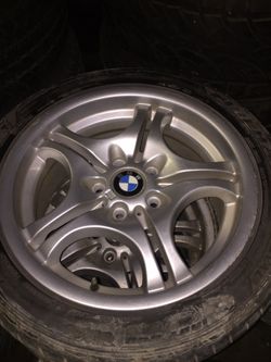 2004 bmw wheel and tires