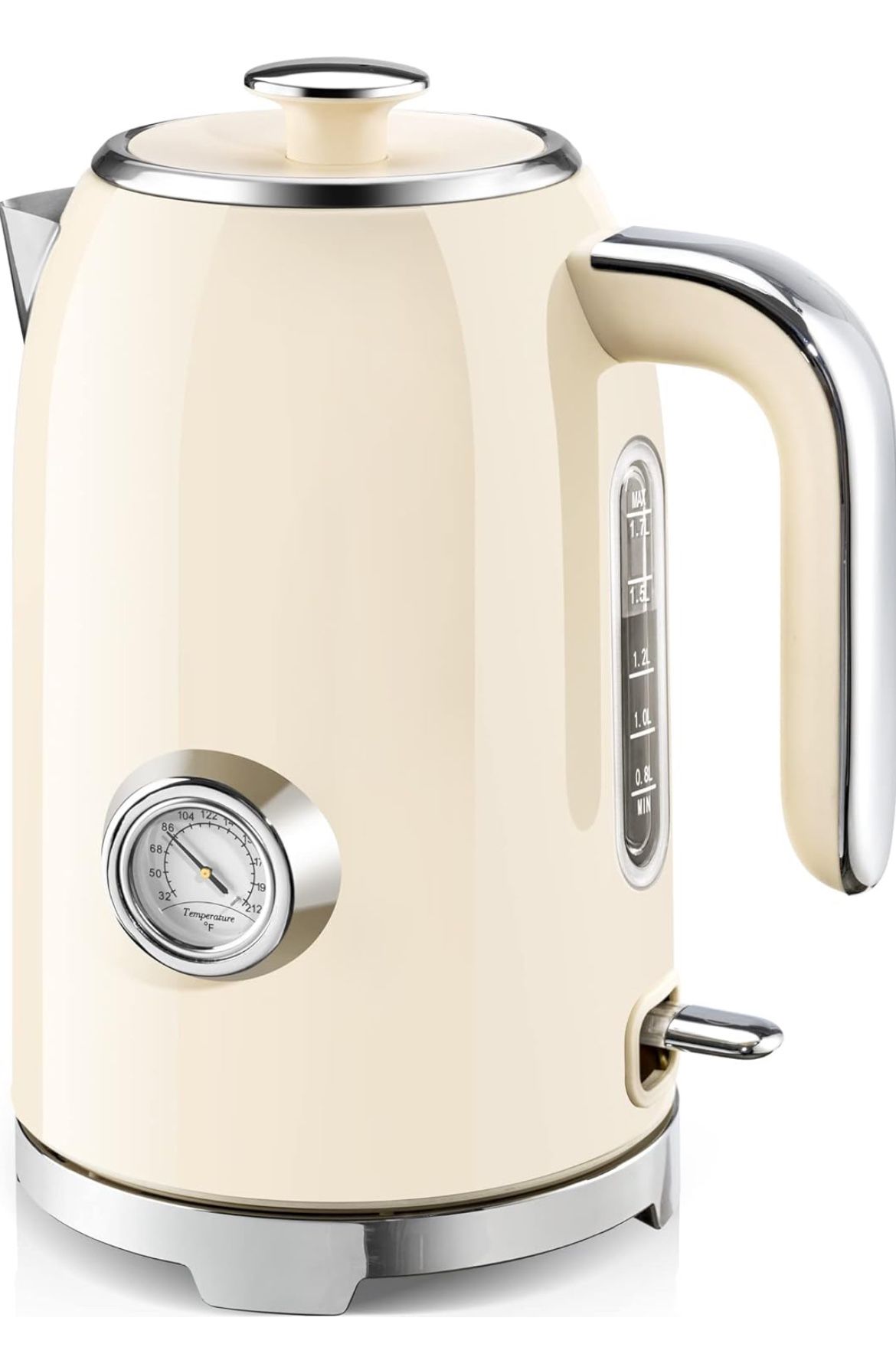 Electric Kettle - 57oz Electric Tea Kettle, 1500W Fast Heating Stainless Stee...