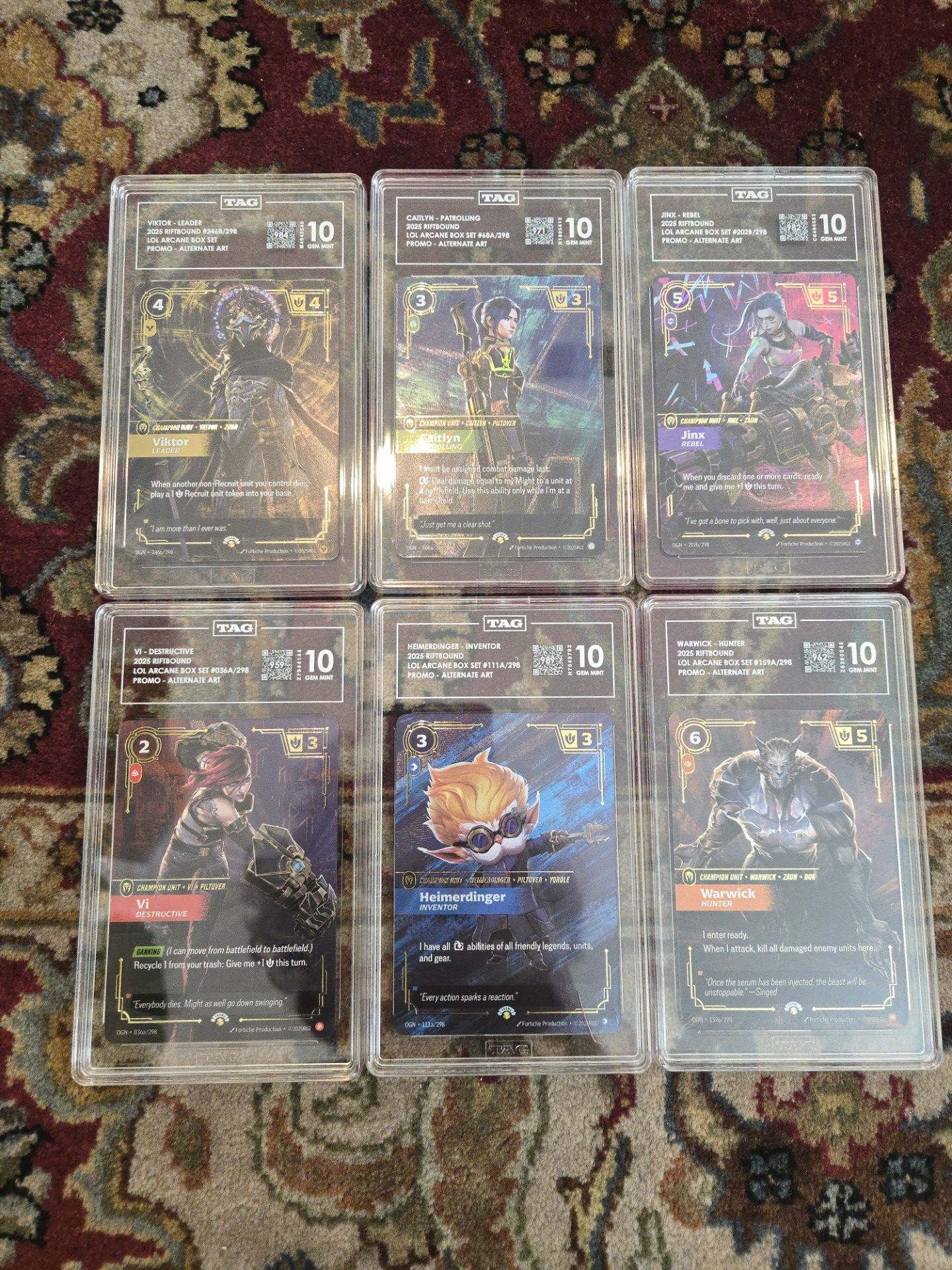 Promo Highlander Riftbound Riftbound Box Promo Full set TAG 10 for Sale in Diamond Bar, CA - OfferUp