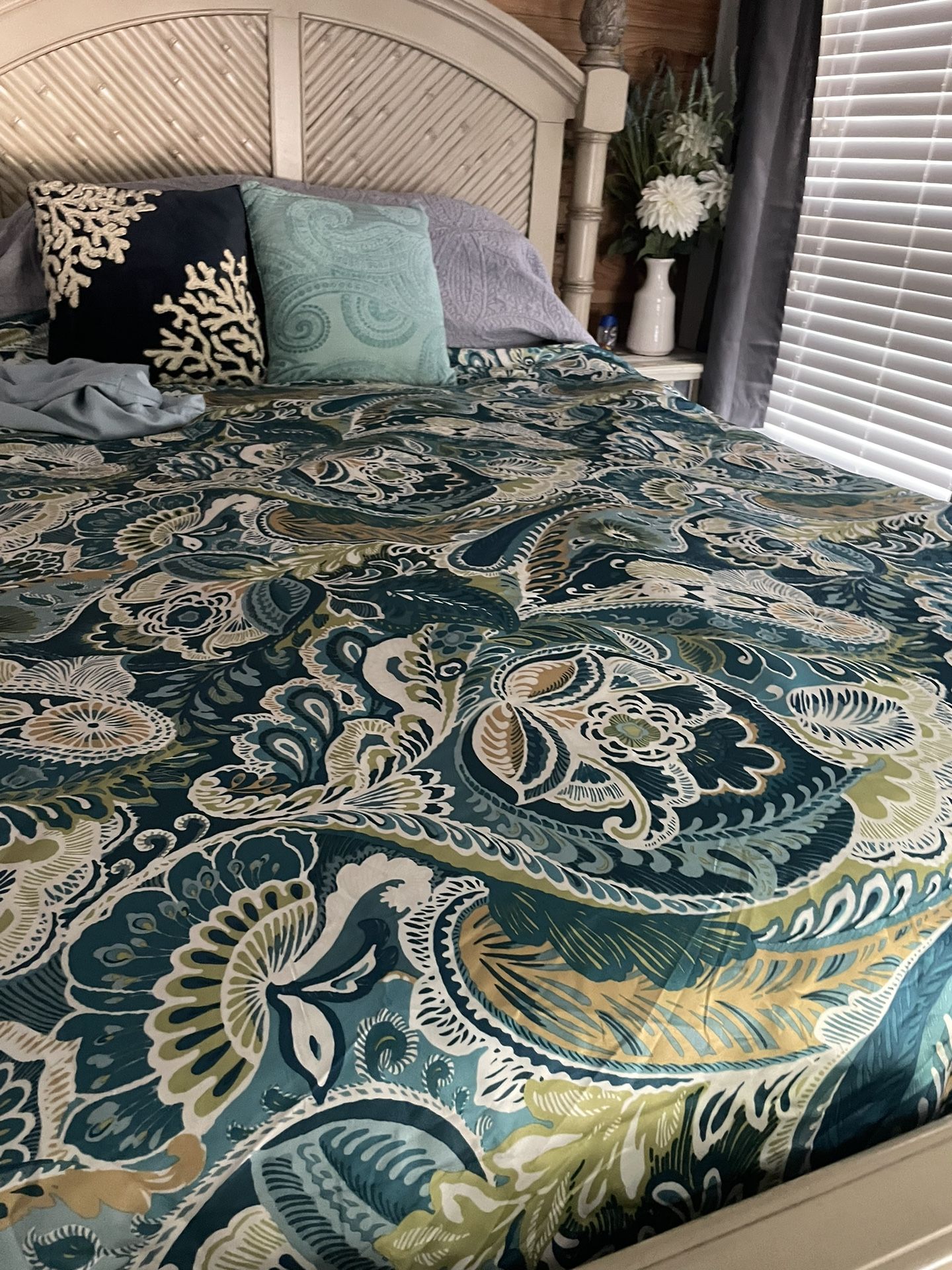 King Size Comforter & King Duvet Cover