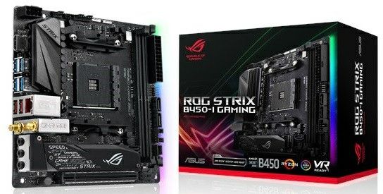 Mini itx board Asus Board rog strix gaming b450i