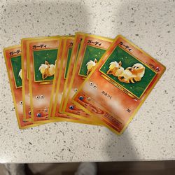 Growlithe Pokémon Cards
