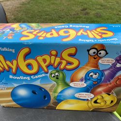 Milton Bradley Silly 6 Pins Game  New In Box 