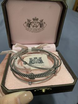 Juicy Couture bangle bracelets