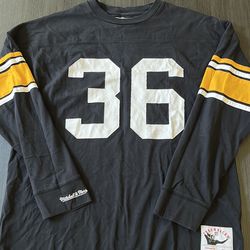Jerome Bettis Pittsburgh Steelers football long sleeve jersey