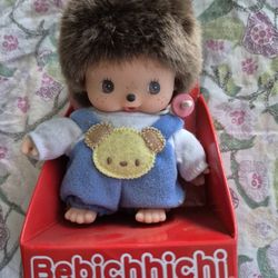 5.75" In Size, Monchhichi  Doll Toy