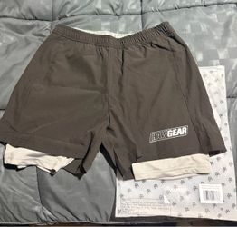 Raw gear workout shorts