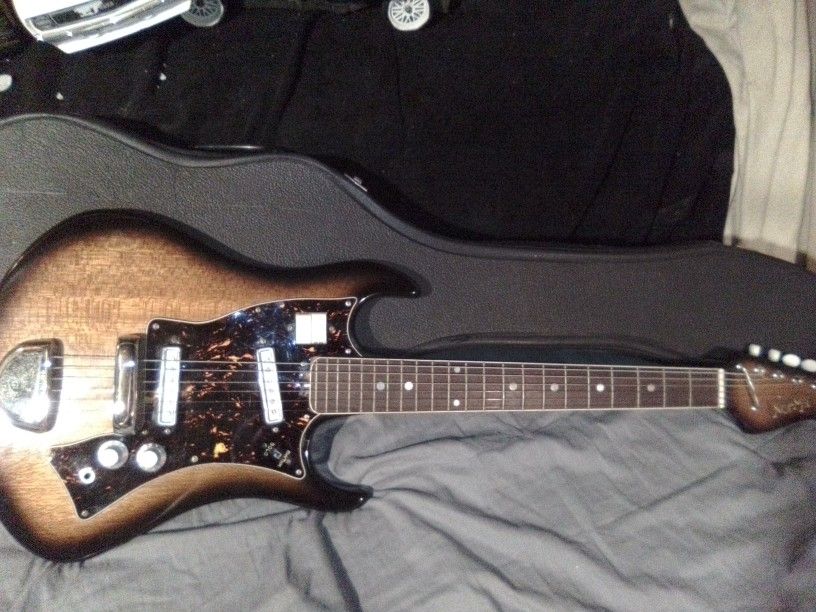 1960's Norma Sunburst Guitar