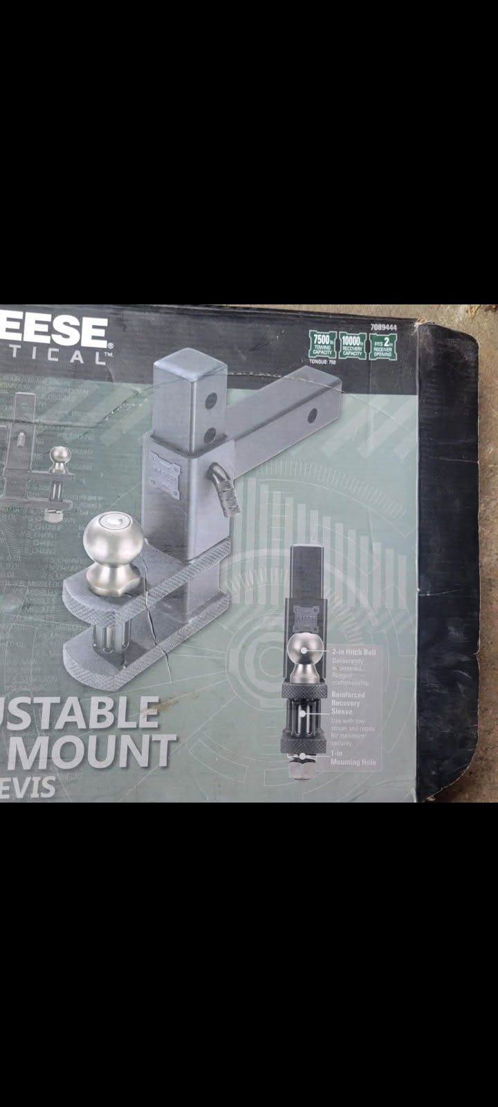 Adjustable drop ball hitch attachment ball