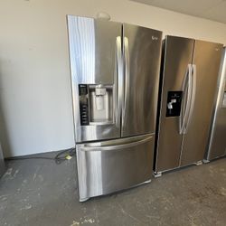 Refrigerator 3 Doors 36 “ Wide 