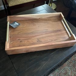 Threshold Decorative Wood Tray