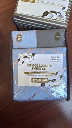 Queen Size 6-Piece Luxury Sheet Set
