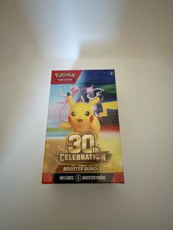 Pokémon TCG 30th Celebration Booster Bundle – Factory Sealed