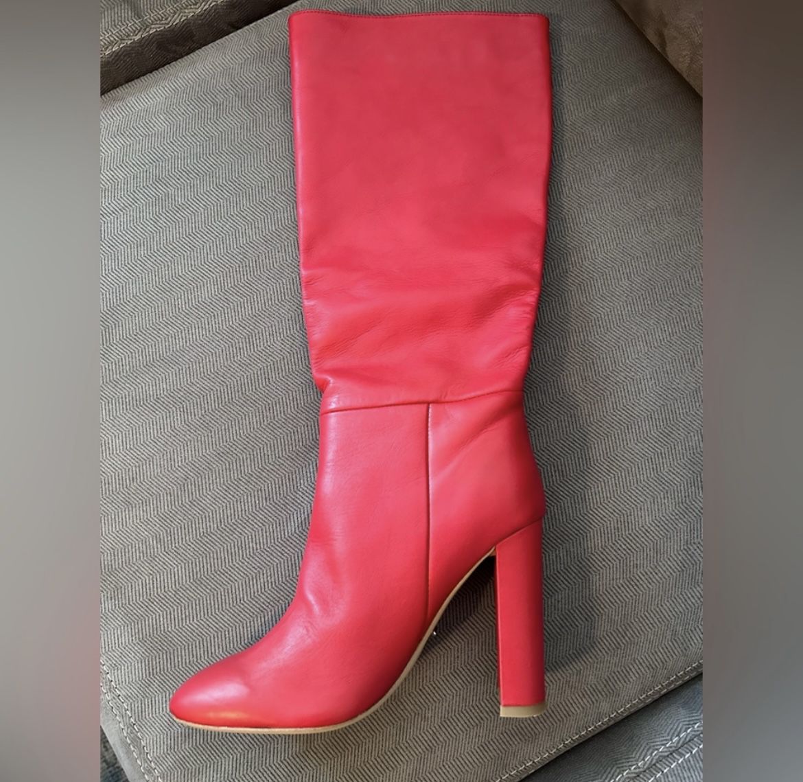 BRAND NEW!! TONY BIANCO ‘Jester’ Red Denver, Knee-High Boots