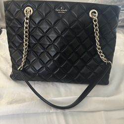 Kate Spade Quilted Tore Purse Leather