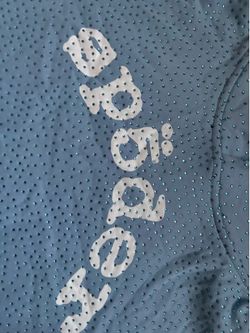 Blue rhinestone sp5der hoodie size medium