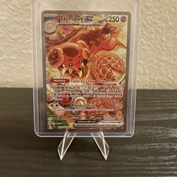 pokemon card dachsbun ex Pokemon Trading Card Game Stellar Crown Ultra Rare Dachsbun ex #160 main image 0