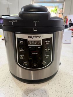 Used Presto electric pressure cooker, olla de presion electrica