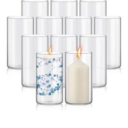 12 6×3 Hurricane Vases