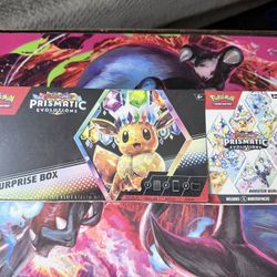 Pokemon TCG Prismatic Evolutions Surprise Box & Booster Bundle Sams Club 