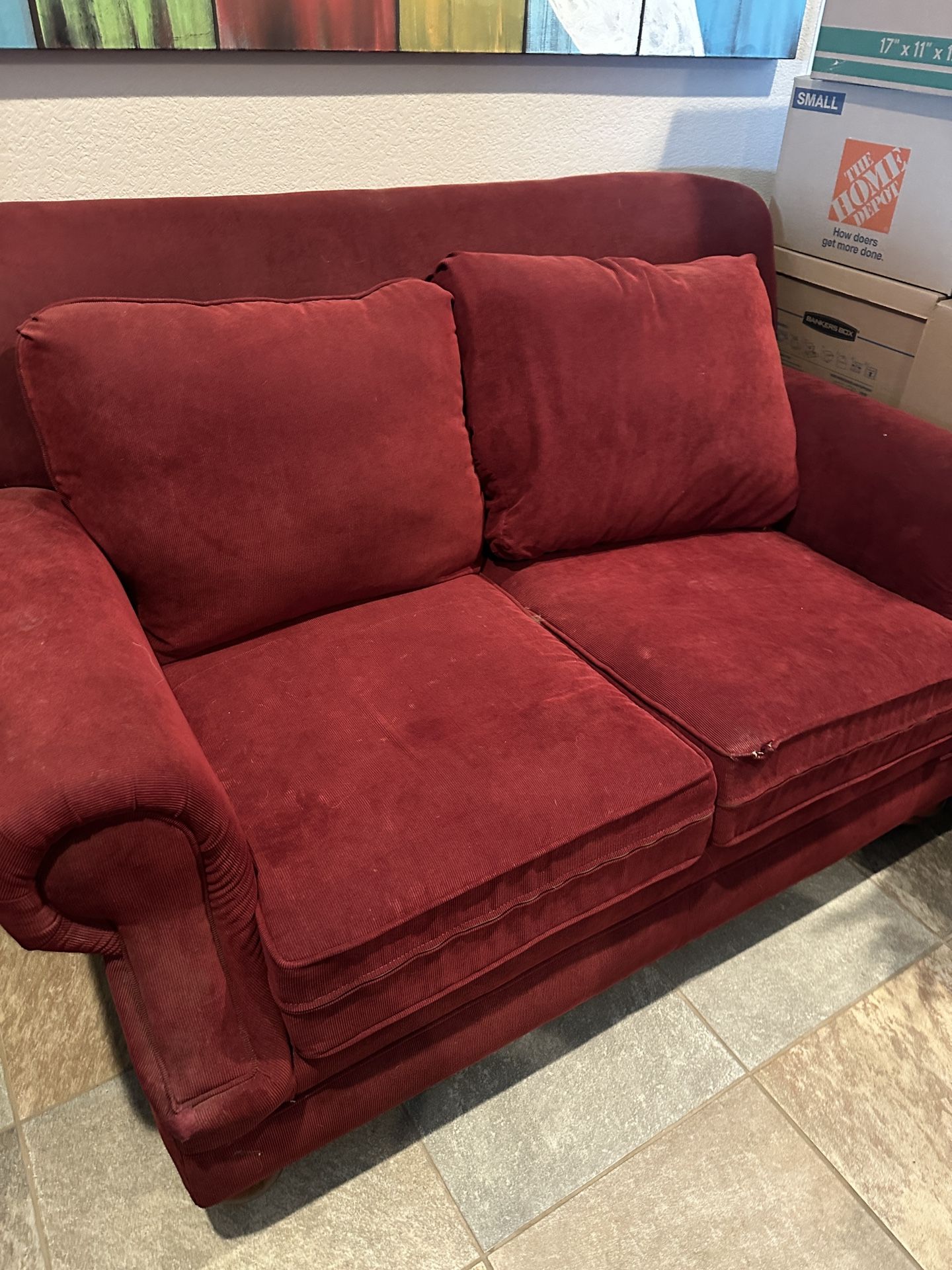 Couch And Love Set MUST PICK UP