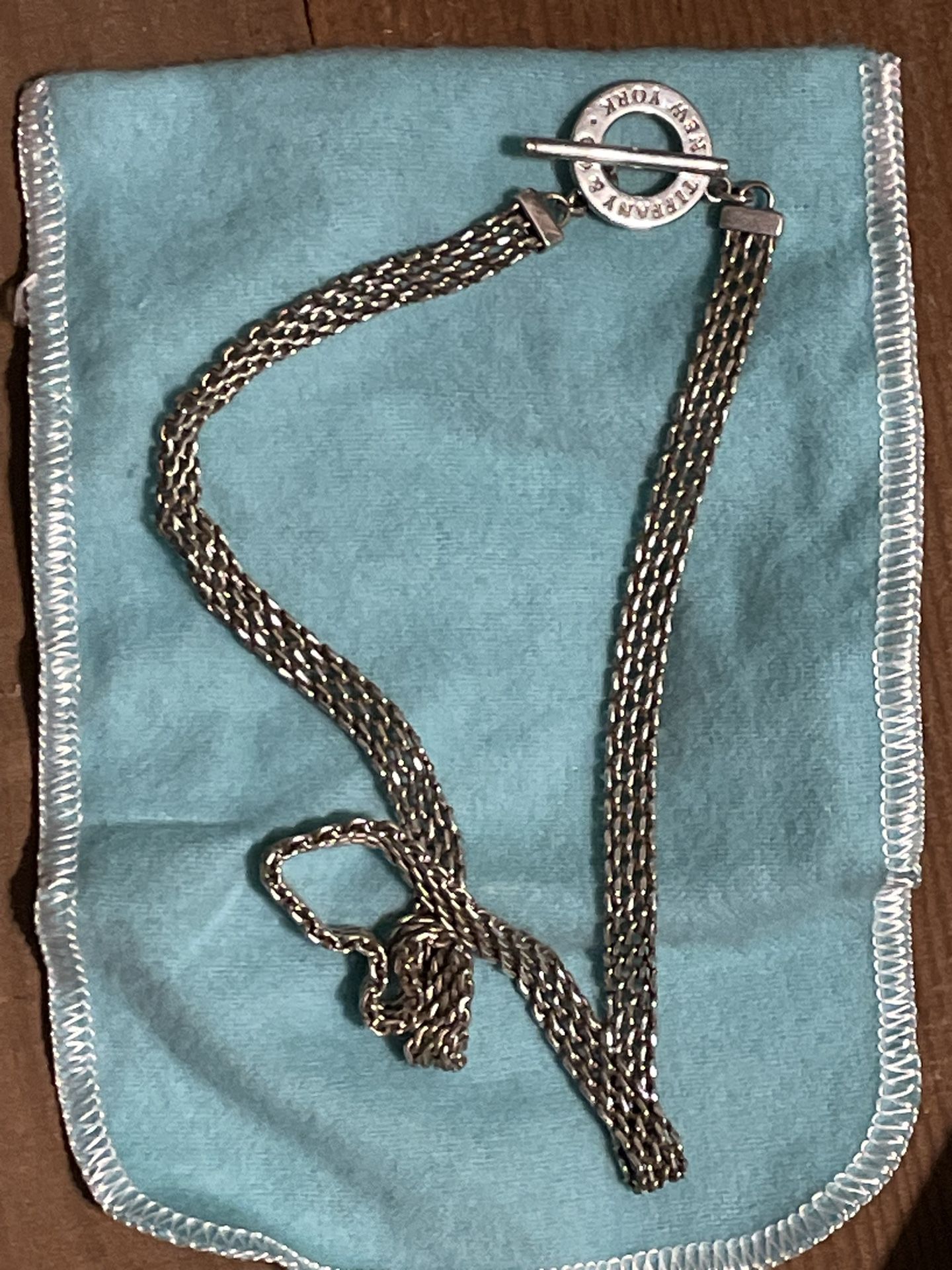 Tiffany Toggle Necklace Sterling