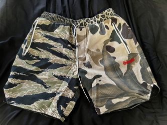 Civil Regime Camo Shorts Small