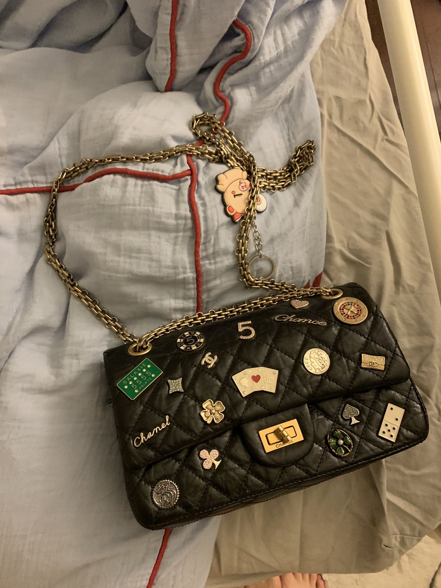 Chanel badge bag