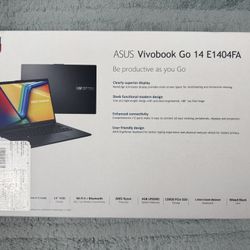 ASUS 14" Laptop AMD Ryzen Processor 4GB RAM 128GB SSD Storage Windows 11 Home Built-In Webcam