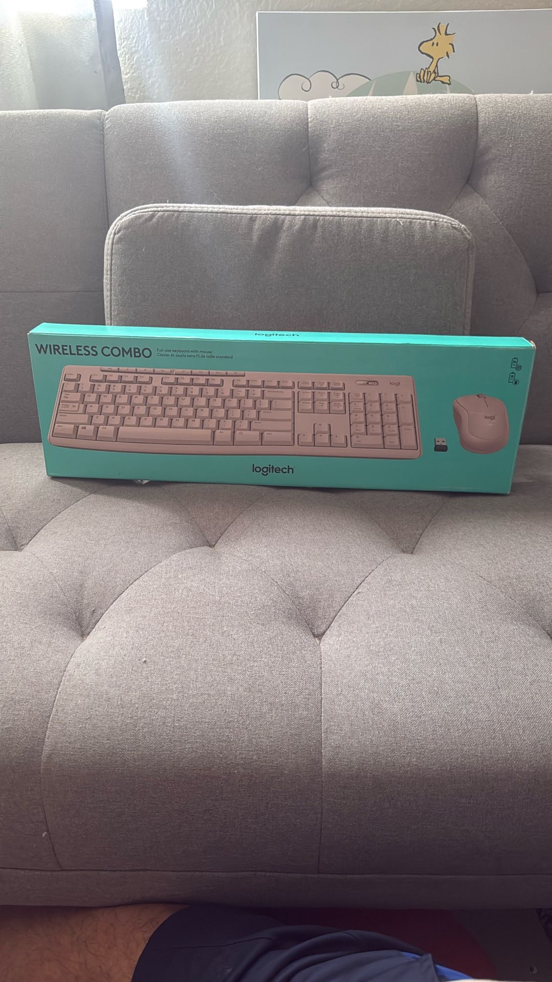 Logitech Wireless Keyboard And Mouse! (NEW)