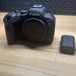 Canon EOS R6 Mark II 24.2MP Mirrorless Camera Body Only MINT CONDITION