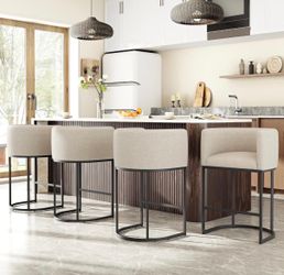 Beige Barstools