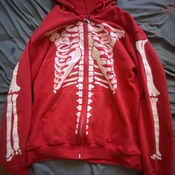 Cool Grunge Skeleton Hoodie